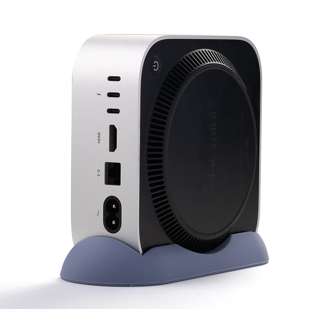 Laptop Stand Riser - Penyangga Vertikal Silikon untuk Mac Mini