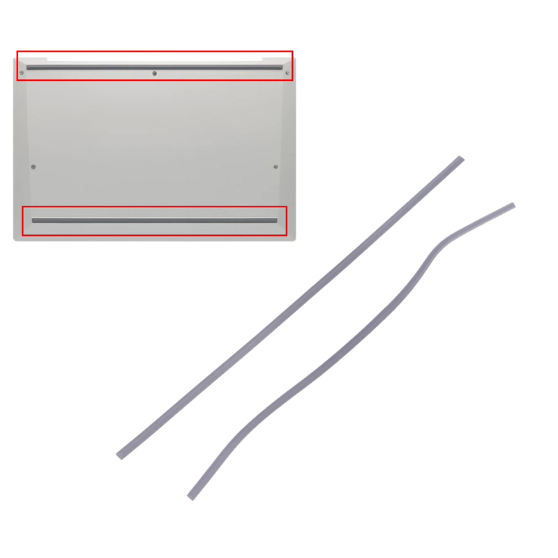 Apple Accessories Laptop - 1Pc Strip Karet Laptop Untuk Elitebook