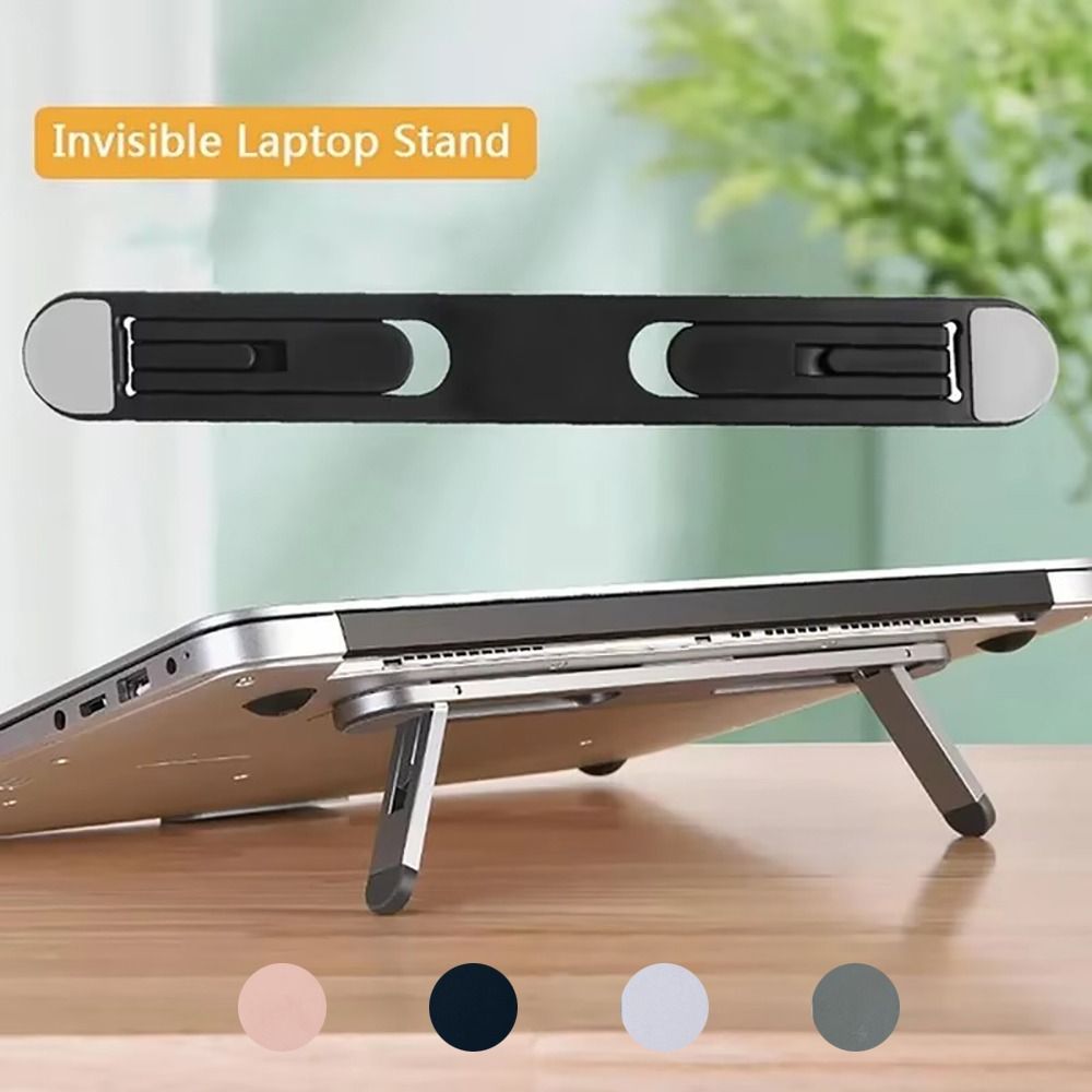 Laptop Stand Riser - Penyangga Laptop Tak Terlihat Baru, Dapat