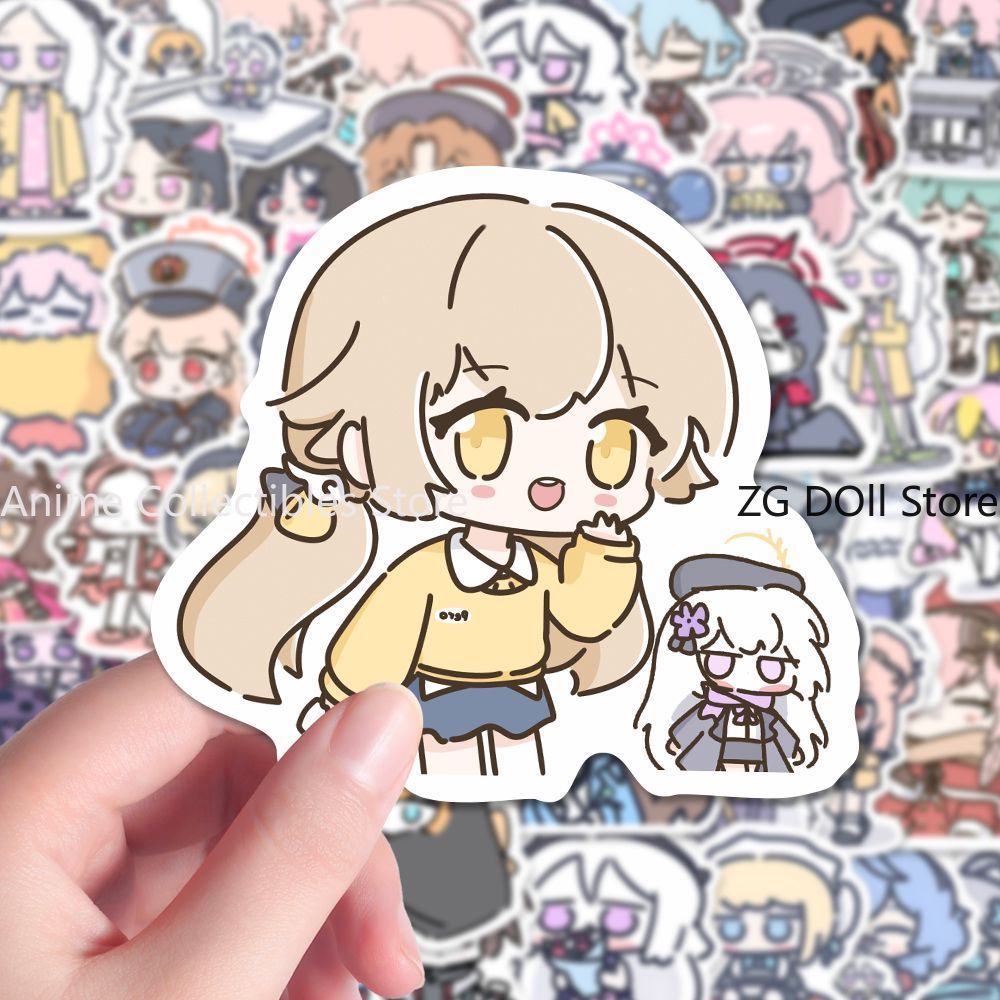 Laptop Original Accessories - 80 Buah Stiker Anime Blue Archive