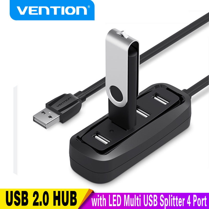 Apple Accessories Laptop - Vention USB 2.0 HUB 4 Port,