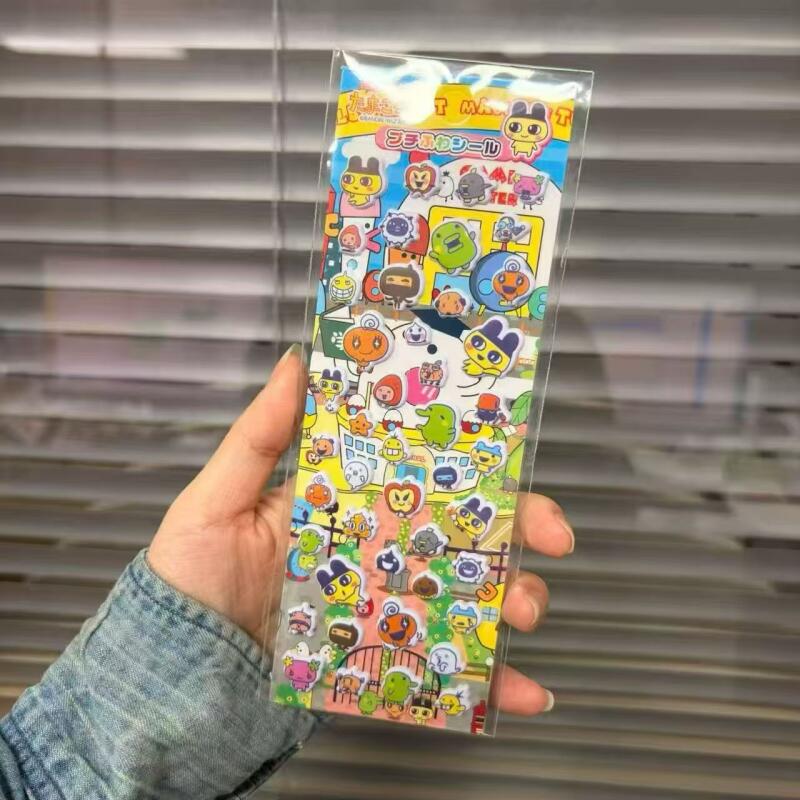 Good Laptop Accessories - 6 Buah Stiker Gelembung Kartun Tamagotchi