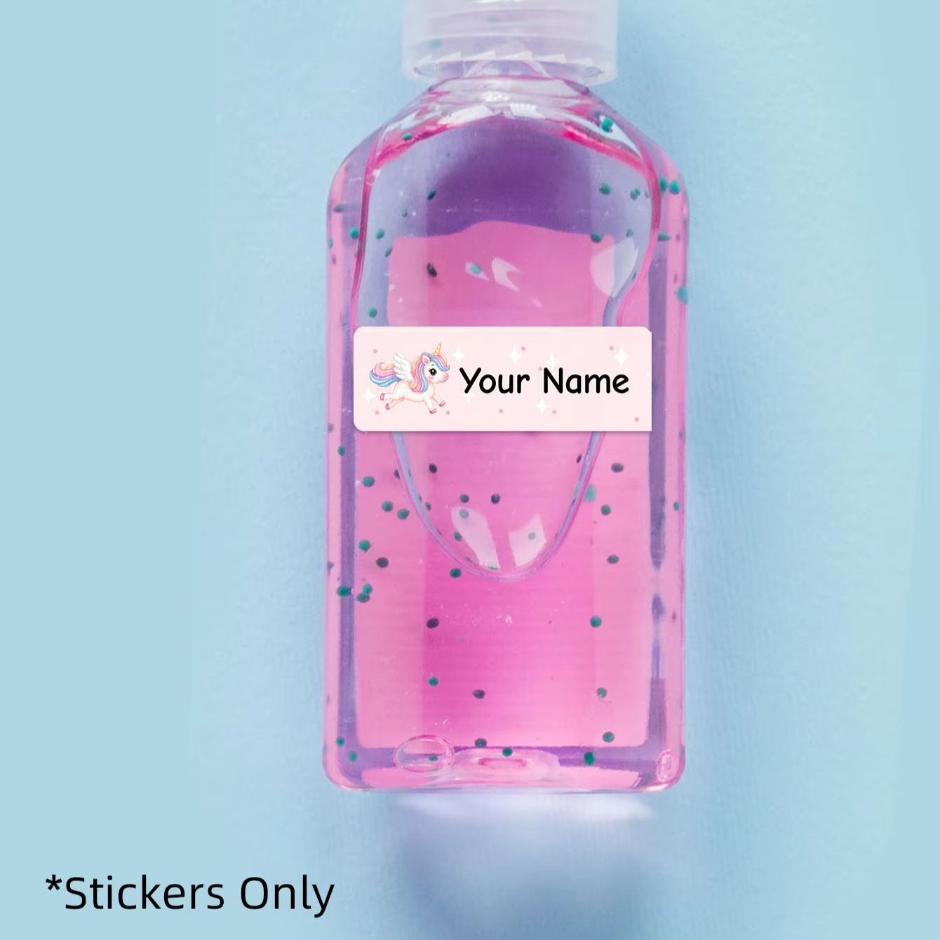 1-300PCS Stiker Nama Tahan Air - Laptop Accessories Name ulasan dan harga