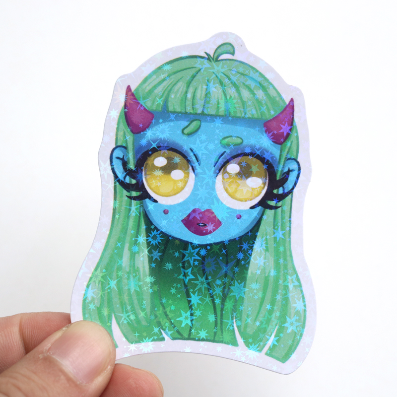 100 Buah Kustom Die Cut Stiker - Laptop Accessories Name ulasan dan harga