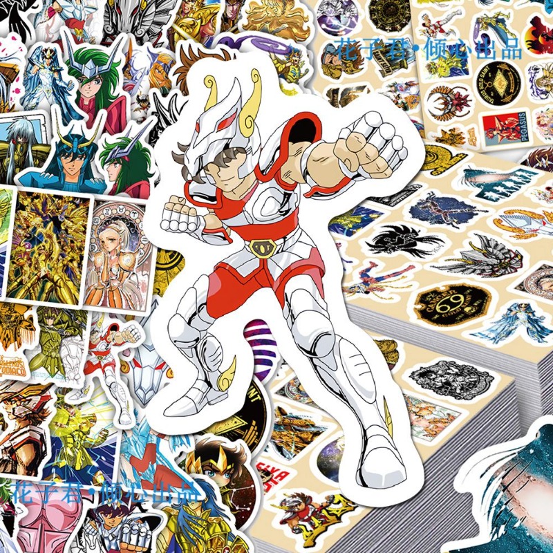 101 Buah Stiker Anime Saint Se - Laptop Original Accessories ulasan dan harga