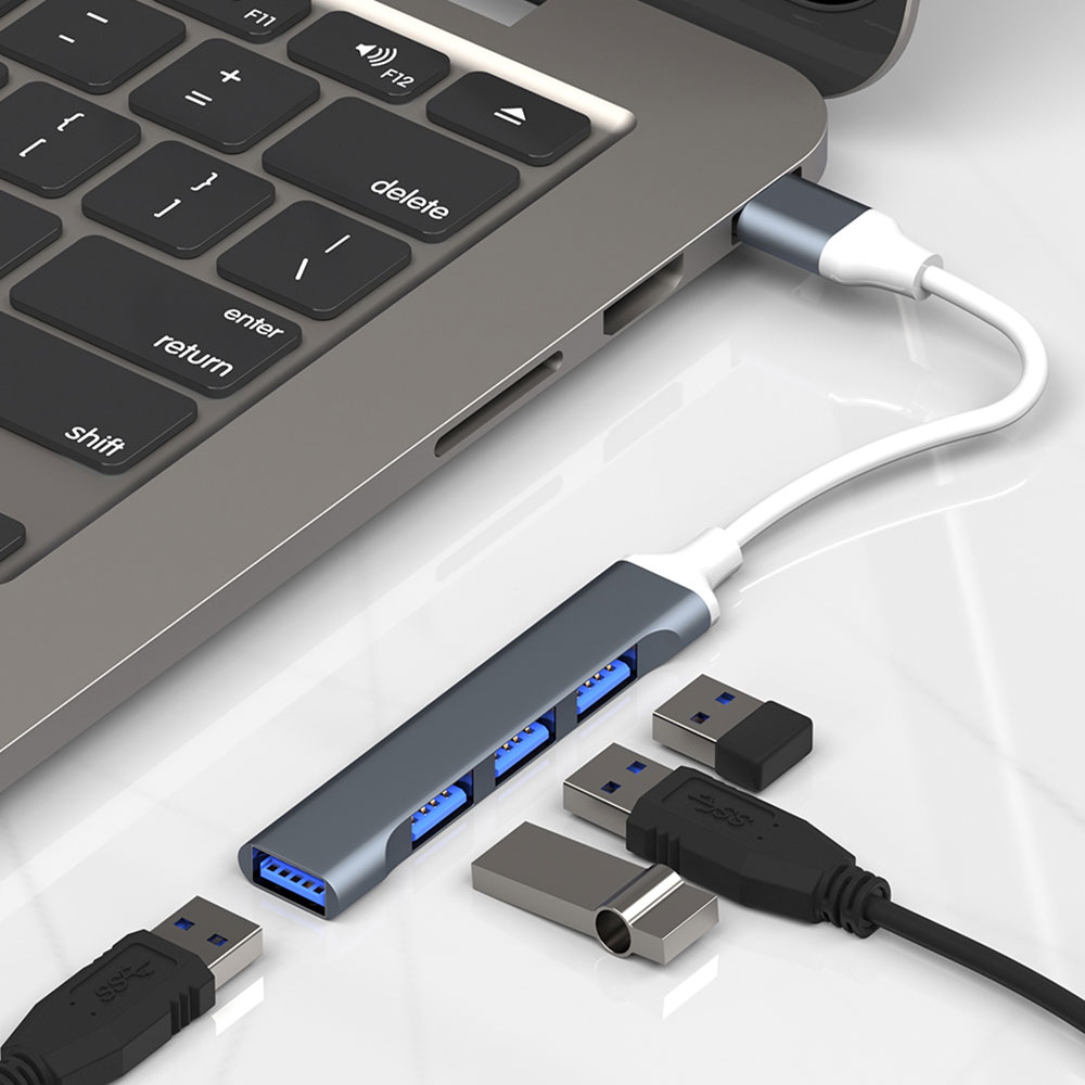 USB C HUB 3.0 Tipe C 3.1 3/4 P - Apple Accessories Laptop ulasan dan harga