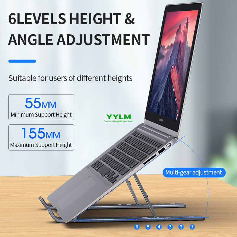 YYLM N3 dudukan Laptop portabe - Laptop Stand Riser ulasan dan harga