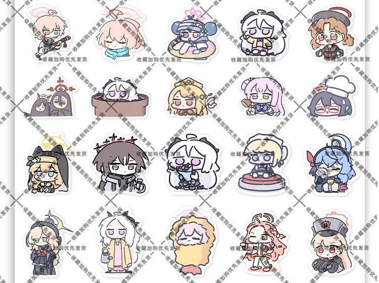 80 Buah Stiker Anime Blue Arch - Laptop Original Accessories ulasan dan harga