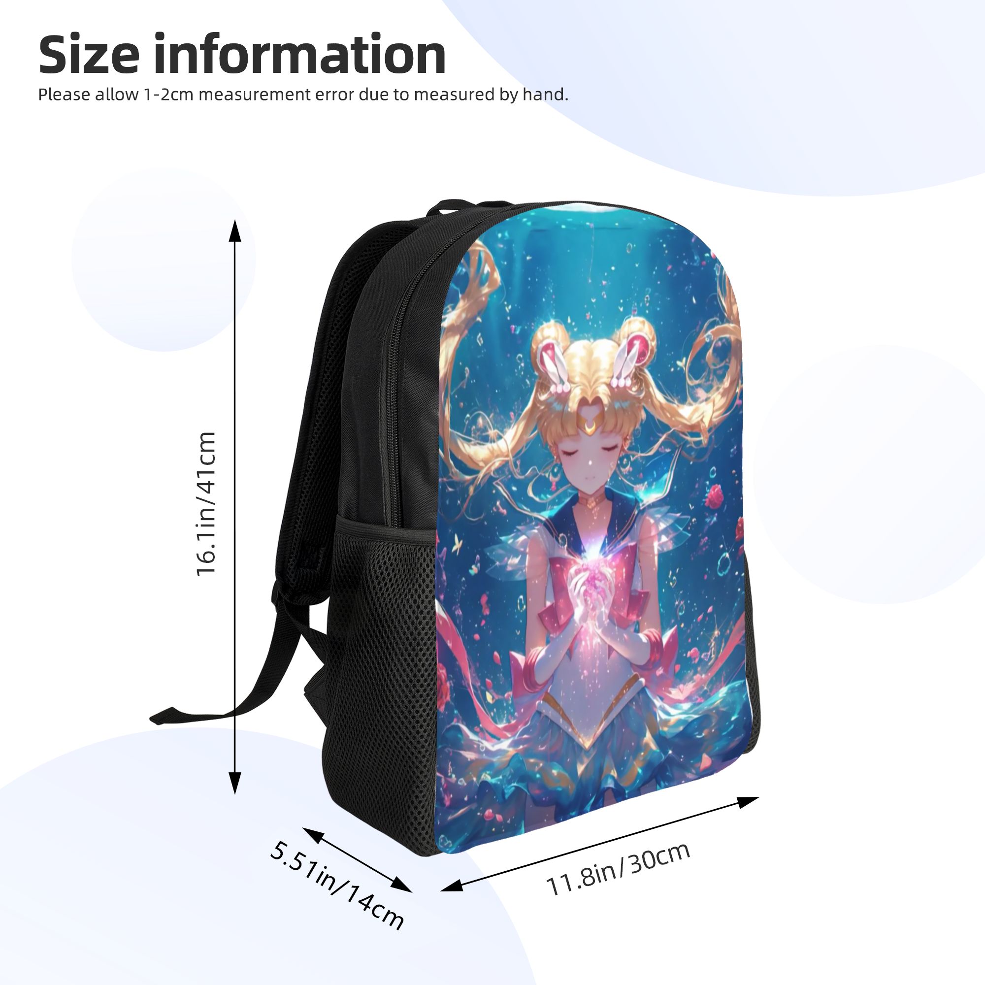 Ransel S-Sailors Moons Kustom  - Laptop Accessories Bag For Men ulasan dan harga