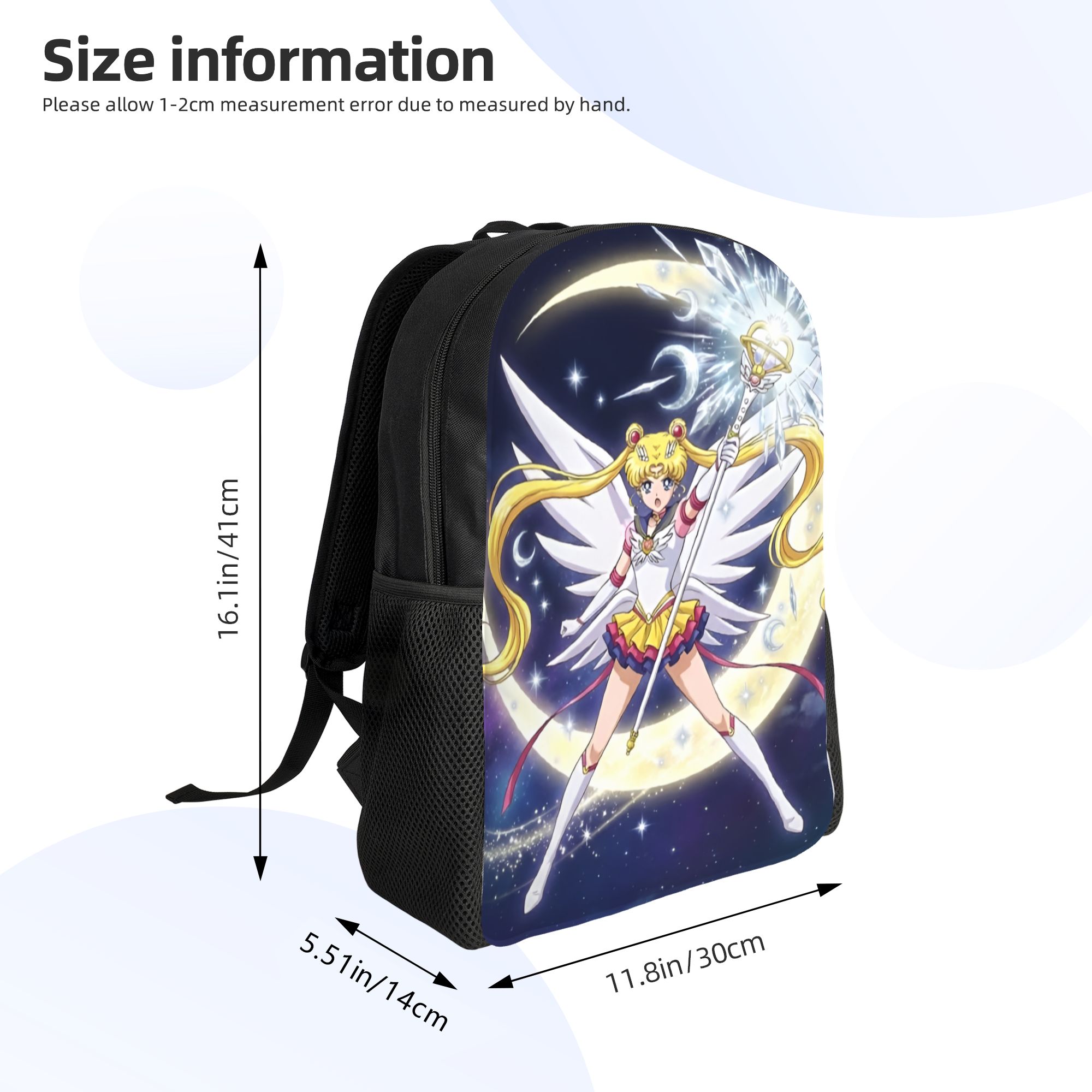Ransel S-Sailors Moons Kustom  - Laptop Accessories Bag For Men ulasan dan harga