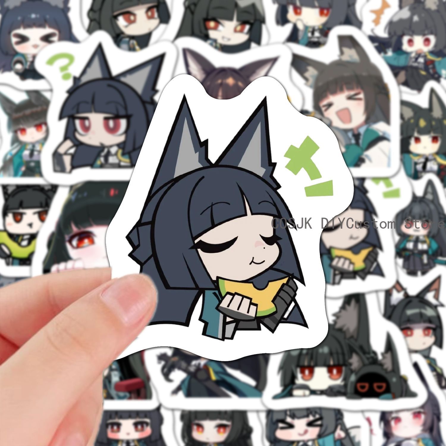 60 Buah Stiker Anime Versi Q Z - Laptop Original Accessories ulasan dan harga