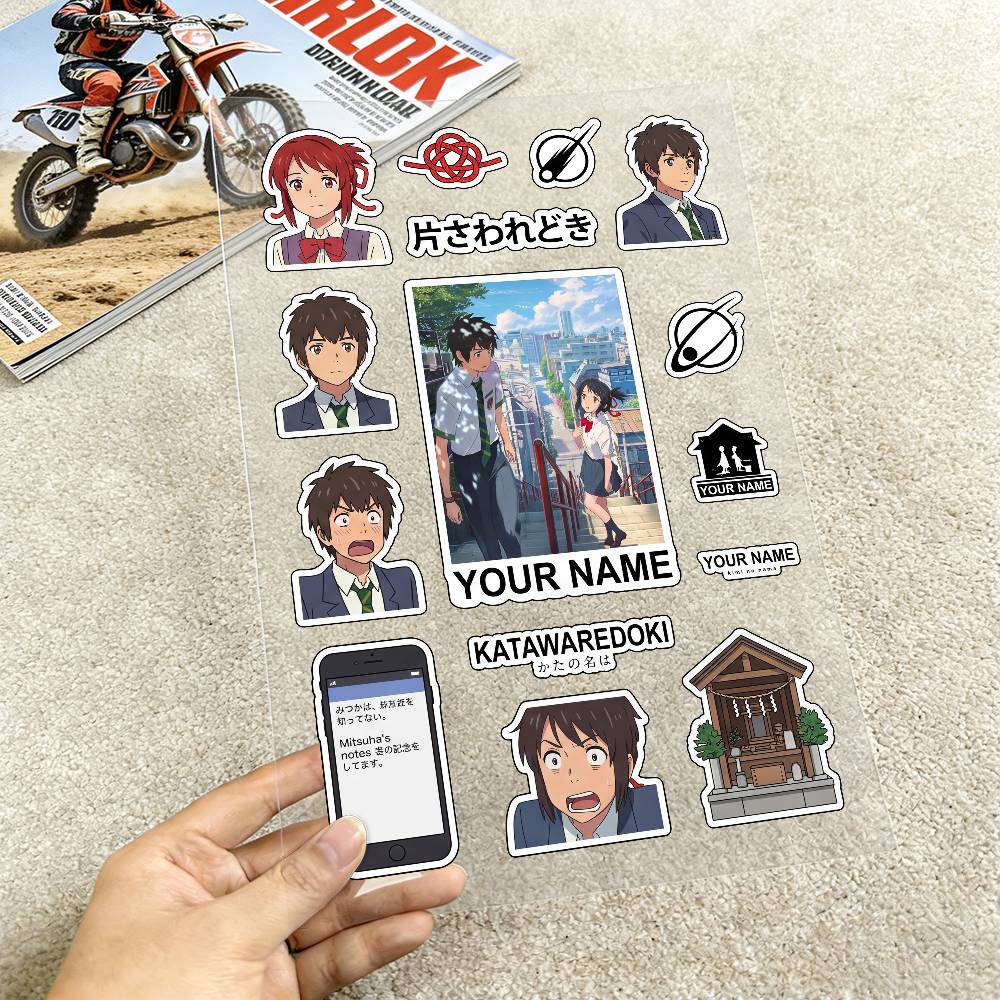 Stiker Film Anime Your Name Mi - Laptop Accessories Name ulasan dan harga