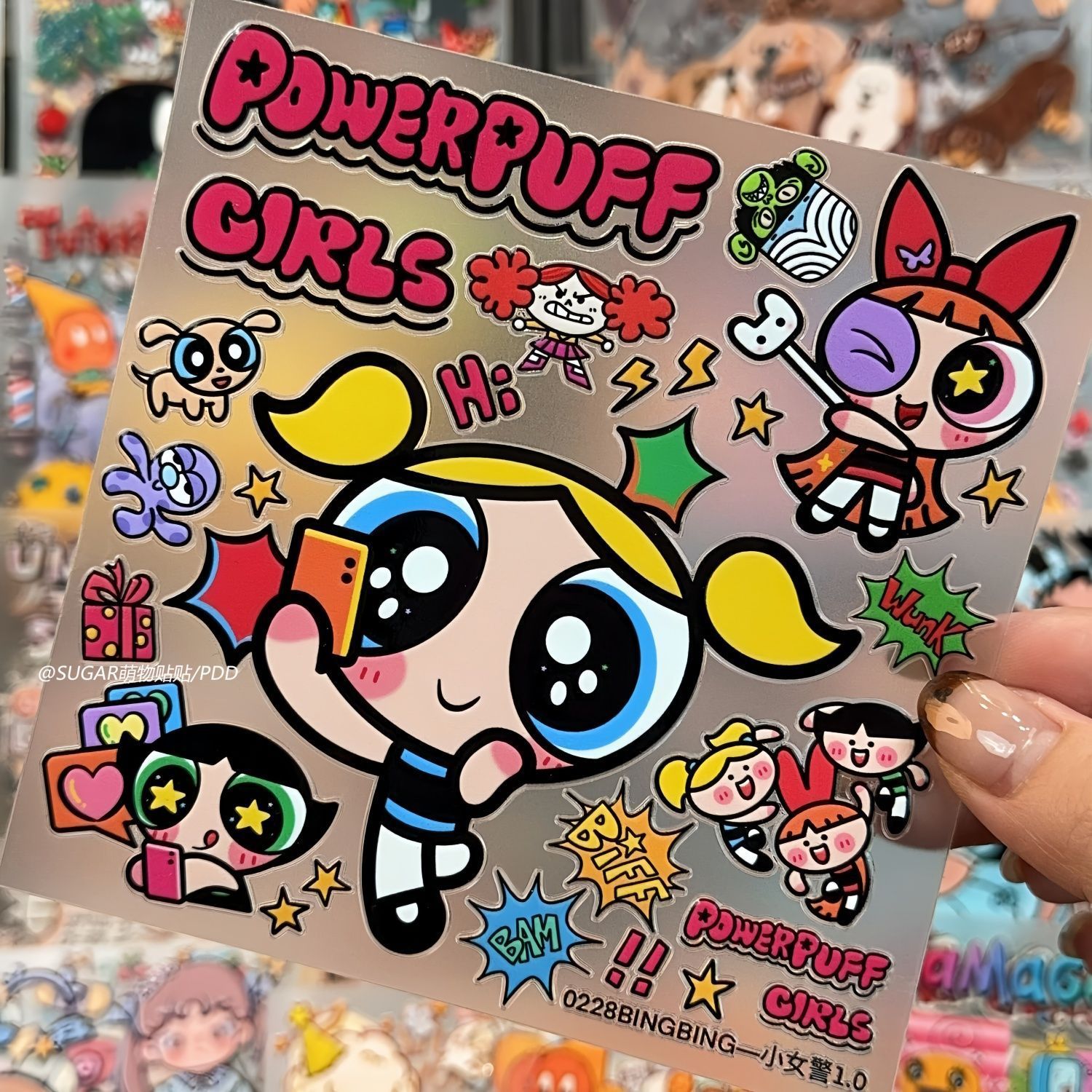 Stiker Karakter Powerpuff Girl - Laptop Accessories ulasan dan harga