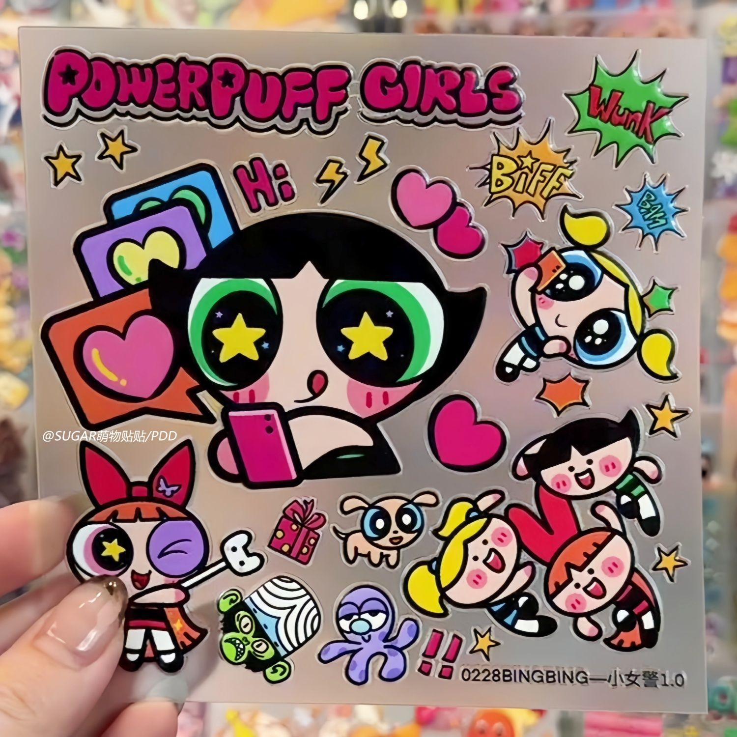 Stiker Karakter Powerpuff Girl - Laptop Accessories ulasan dan harga