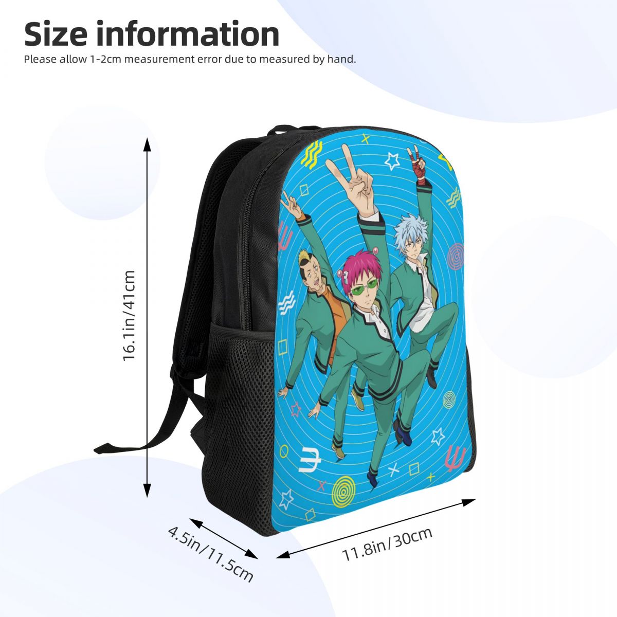 Ransel Perjalanan Lucu S-Saiki - Laptop Accessories Bag For Men ulasan dan harga