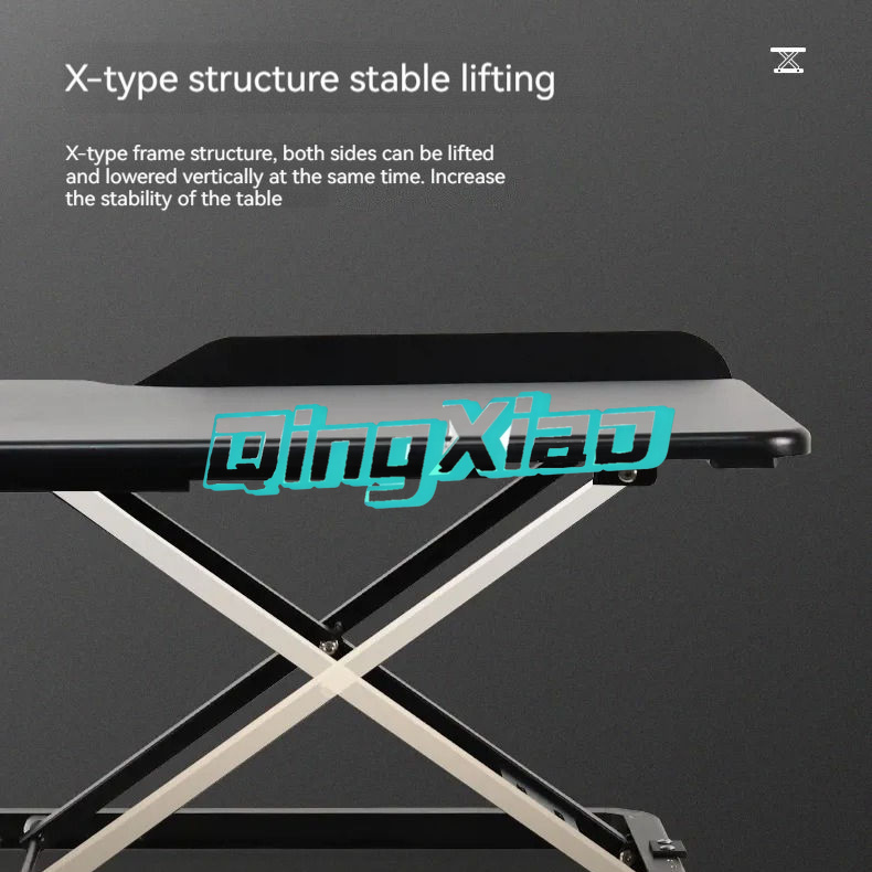Penyangga Meja Berdiri Pneumat - Laptop Stand Riser ulasan dan harga
