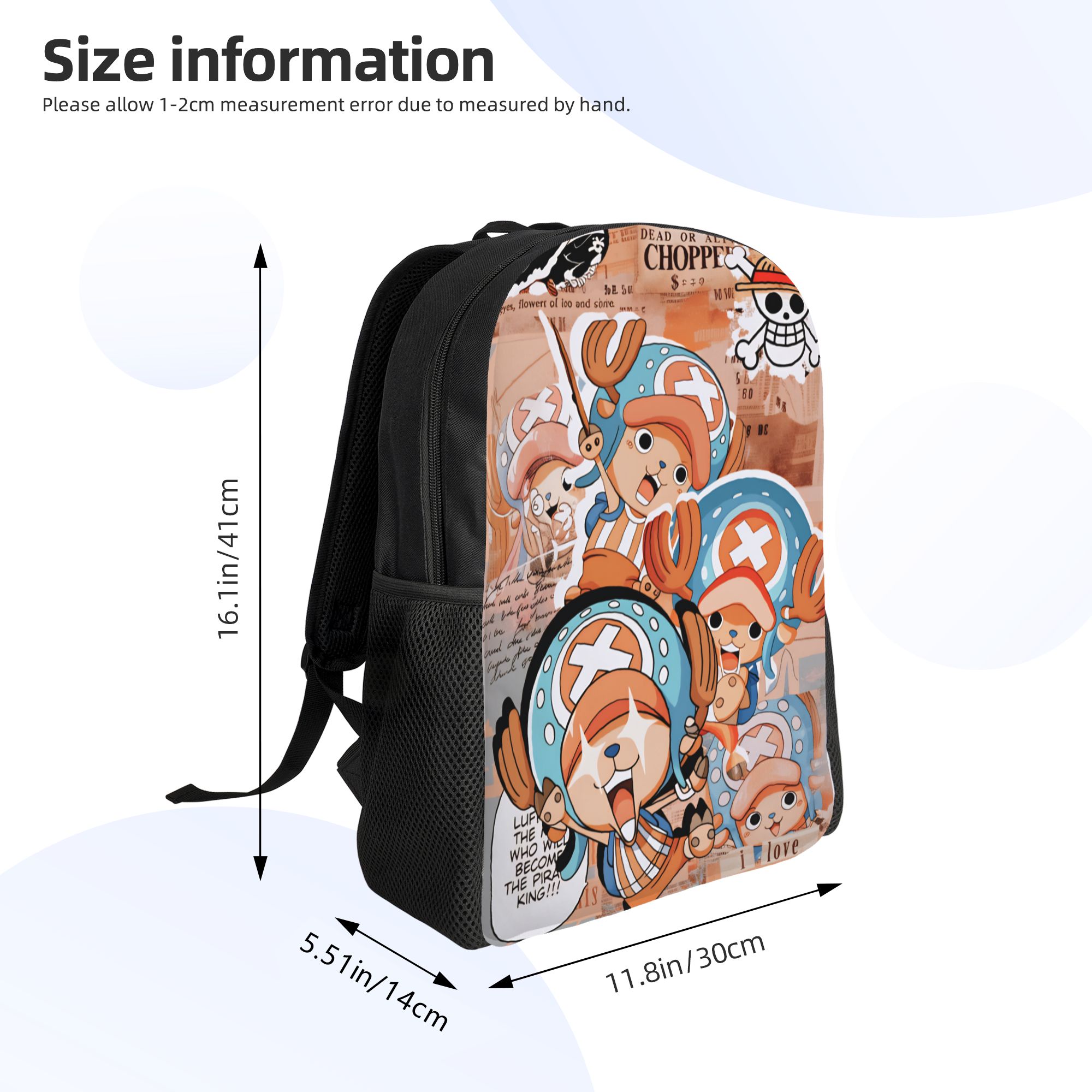 Tas Ransel 3D Print One P-Piec - Laptop Accessories Bag For Men ulasan dan harga