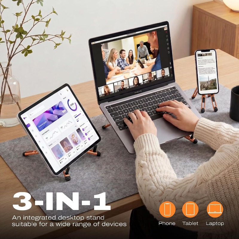 Stand Lipat Magnetik 3-in-1 un - Laptop Stand Riser ulasan dan harga