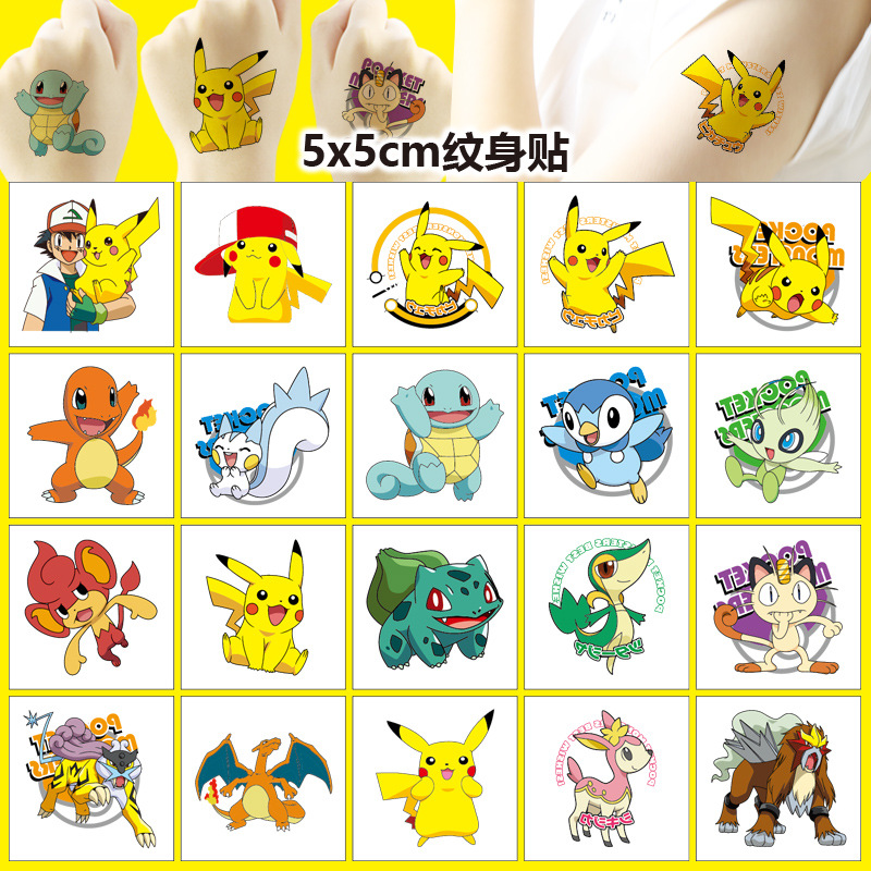 5*5Cm 20 Buah Stiker Tato Poke - Good Laptop Accessories ulasan dan harga