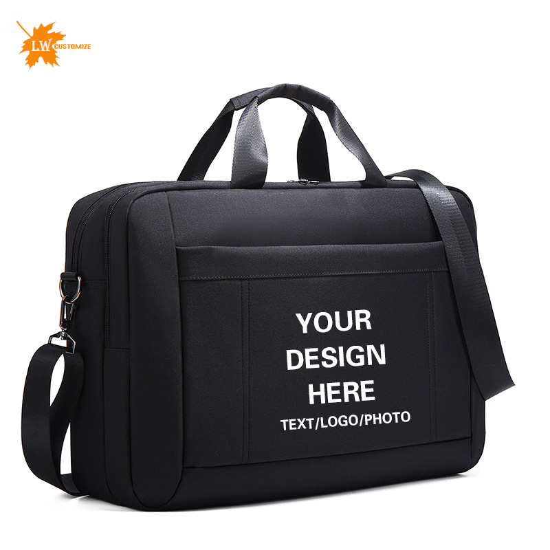 Tas Tangan Pria Gambar Kustom  - Laptop Accessories Name ulasan dan harga