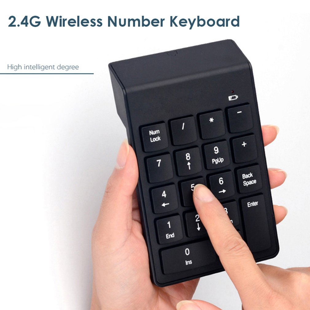 18 Tombol 2.4G Keyboard Nirkab - Laptop Accessories Uk ulasan dan harga