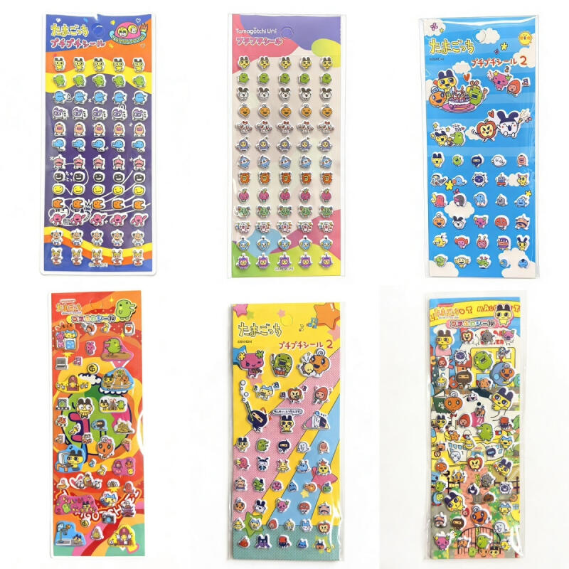 6 Buah Stiker Gelembung Kartun - Good Laptop Accessories ulasan dan harga