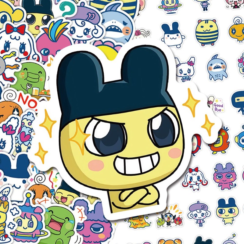 Stiker Tamagotchi Jepang Hewan - Laptop Original Accessories ulasan dan harga
