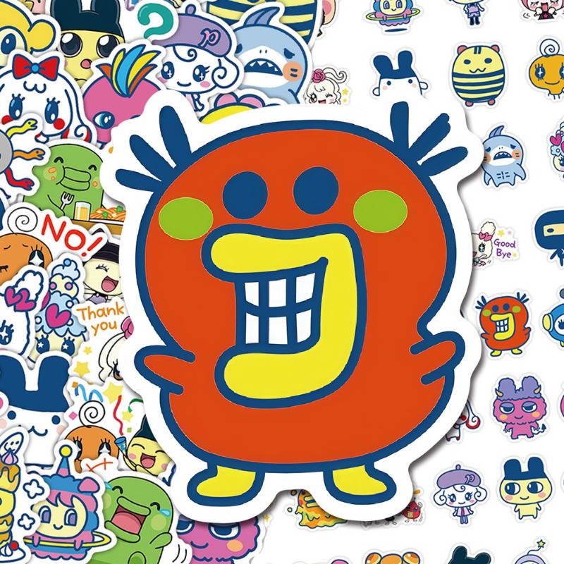 Stiker Tamagotchi Jepang Hewan - Laptop Original Accessories ulasan dan harga