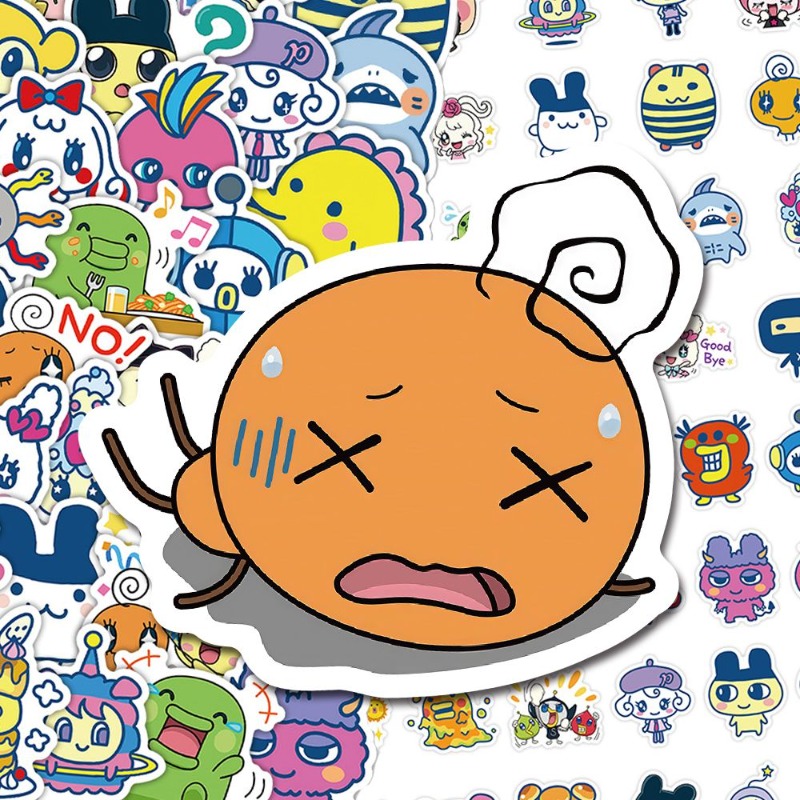 Stiker Tamagotchi Jepang Hewan - Laptop Original Accessories ulasan dan harga