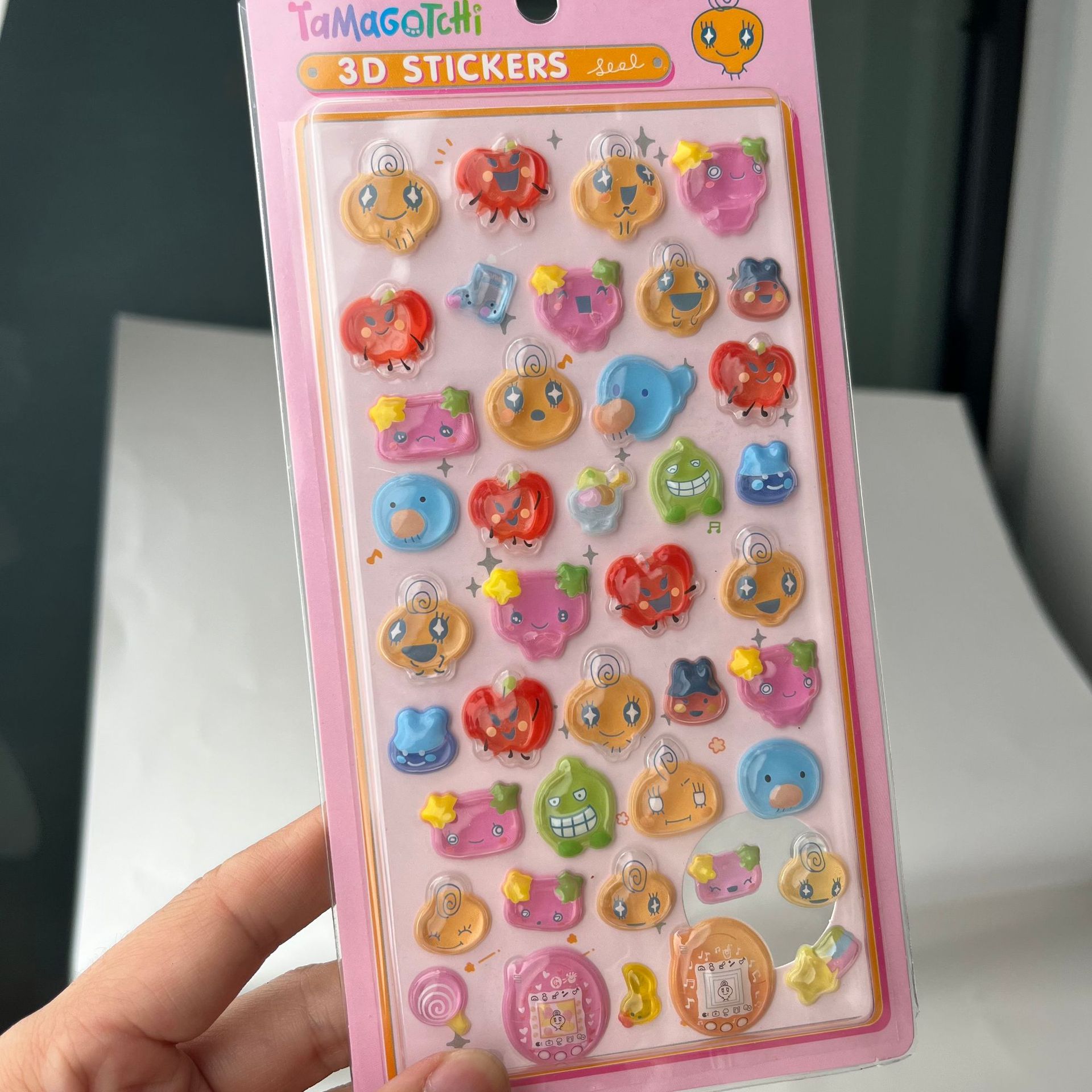 Stiker 3D Tamagotchi Lucu Retr - Laptop Accessories ulasan dan harga