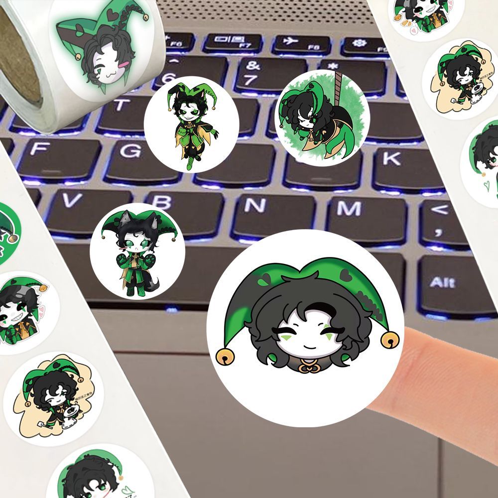 500Pc/Roll Anime The Freak Cir - Laptop Original Accessories ulasan dan harga