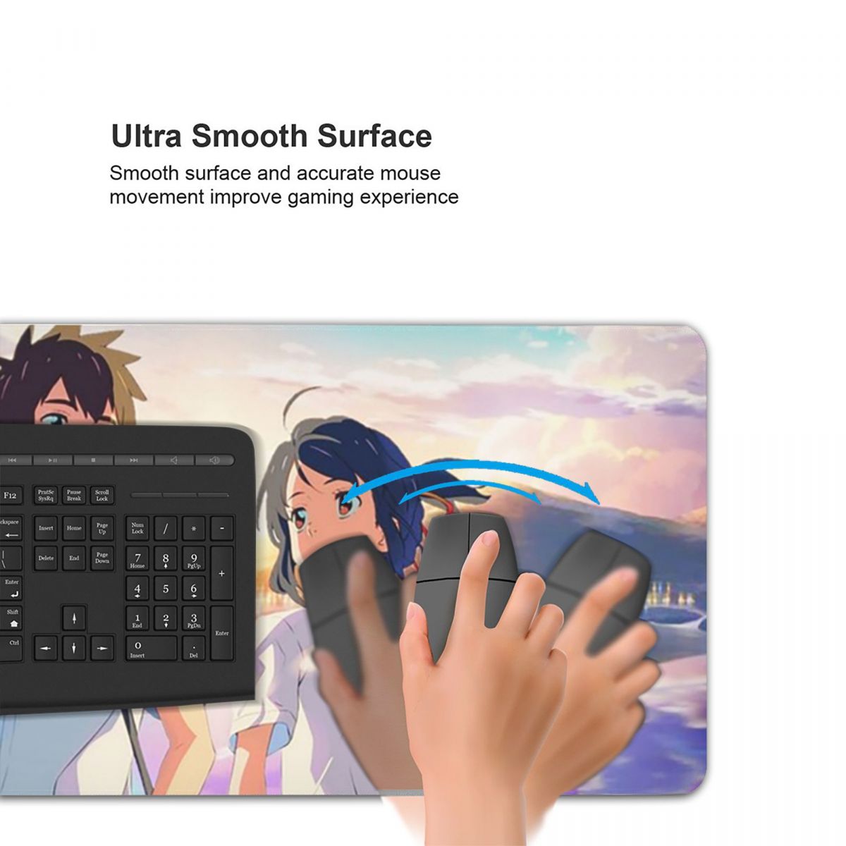 Alas Mouse Besar Anime Jepang  - Laptop Accessories Name ulasan dan harga