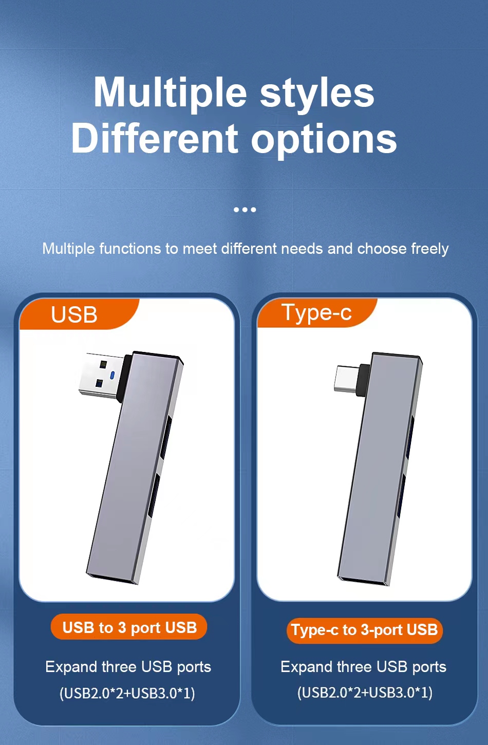 USB C HUB 3.0 Tipe C 3.1 3 Por - Apple Accessories Laptop ulasan dan harga