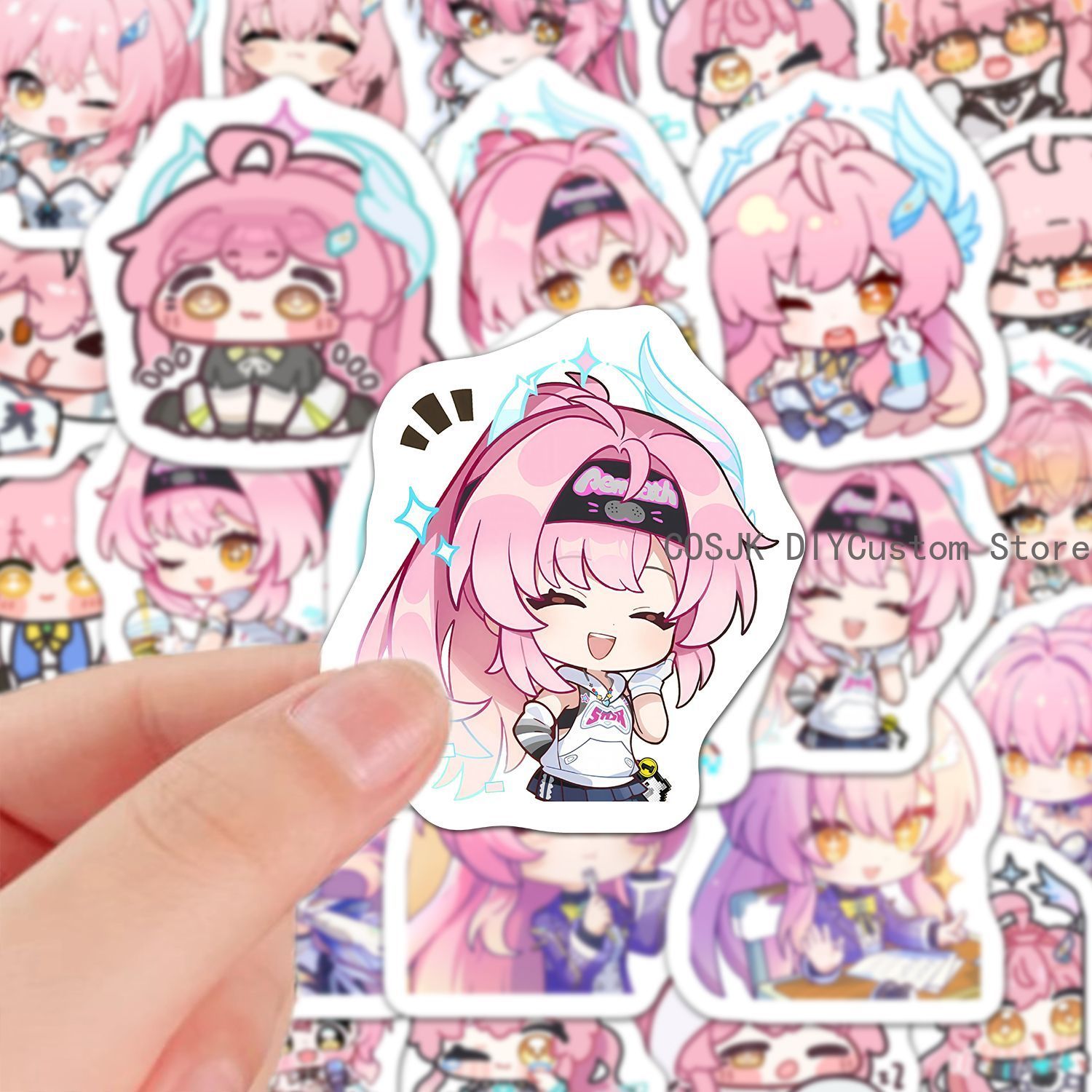 60 Buah Stiker Anime Versi Q G - Laptop Original Accessories ulasan dan harga