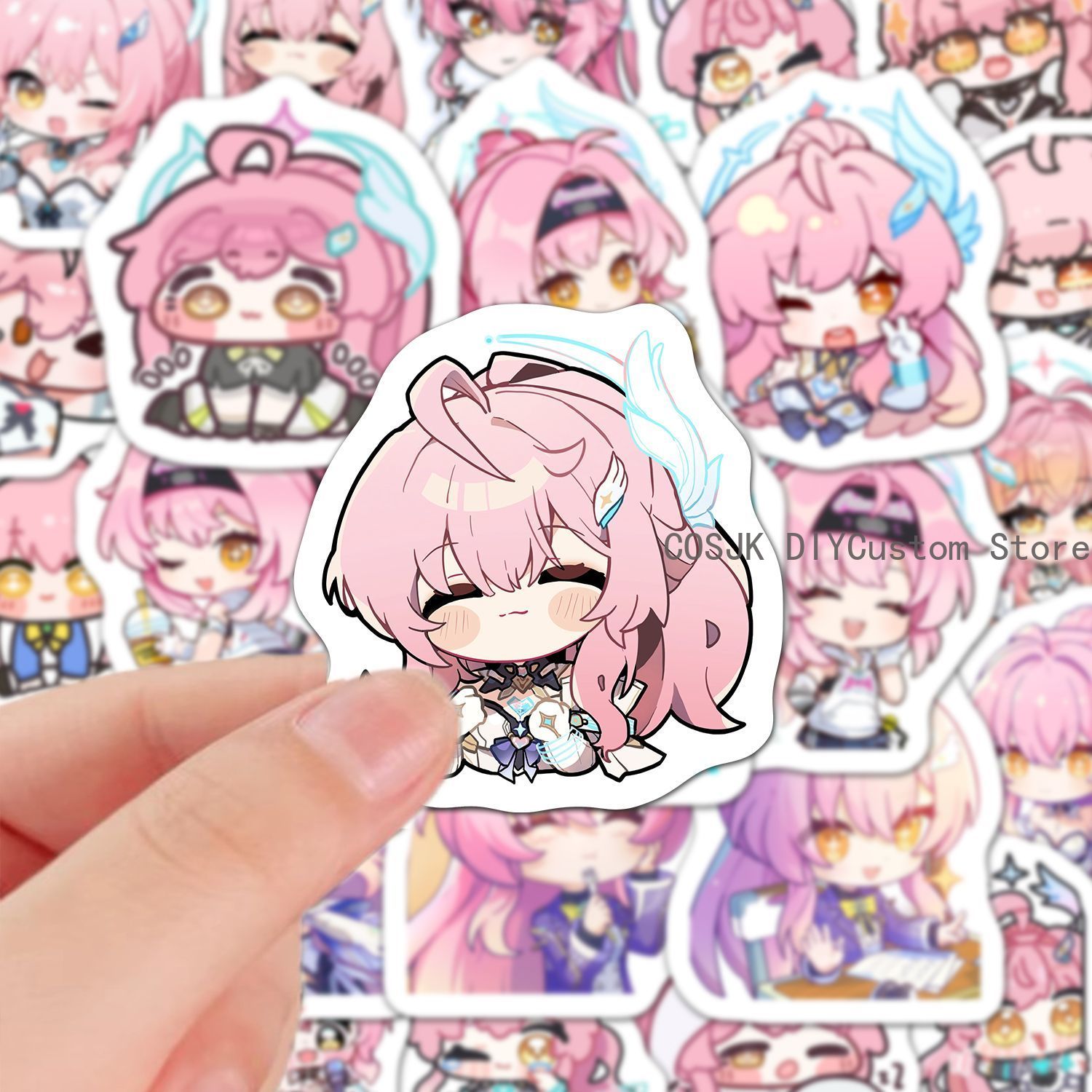 60 Buah Stiker Anime Versi Q G - Laptop Original Accessories ulasan dan harga