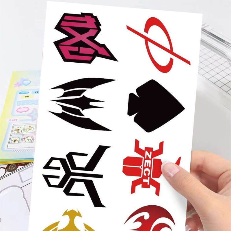 60 Lembar Stiker Logo Kamen Ri - Laptop Original Accessories ulasan dan harga